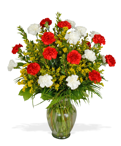 Chi Omega Mixed Carnations