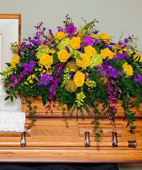 Tiger Pride Casket Cover
