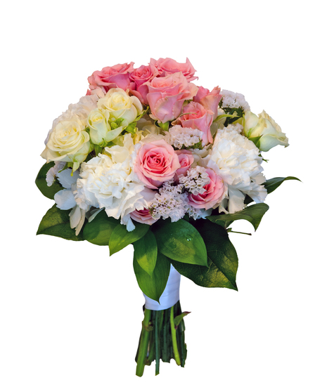 Spray Roses & Carnations Tussie Mussie