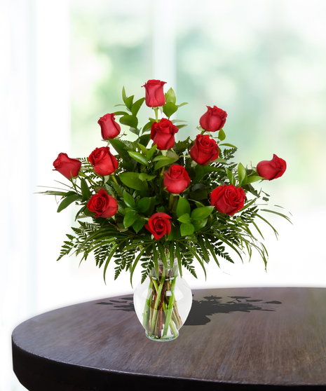 1 Dozen Medium Stem Roses - Any Color