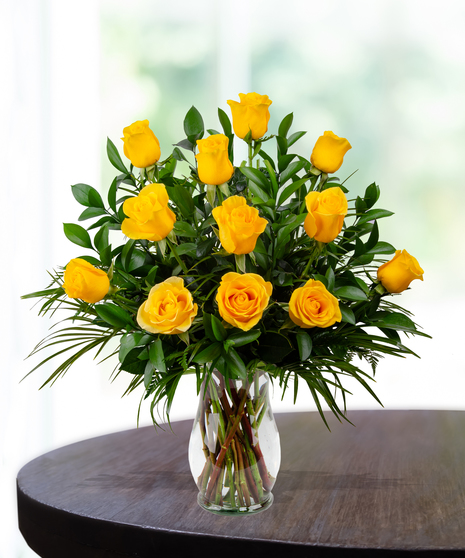 Premium yellow roses delivered baton rouge LA