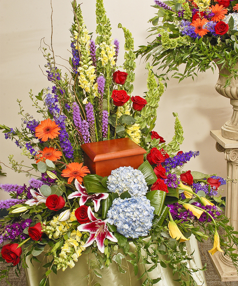 Cremation Urn Wreath