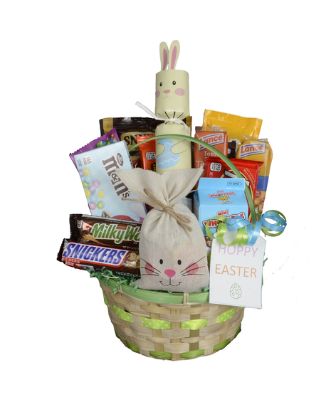 Easter basket full of candy