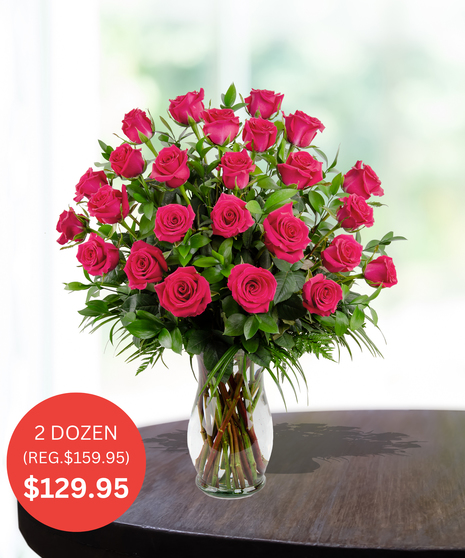 Premium pink roses delivered baton rouge (LA)