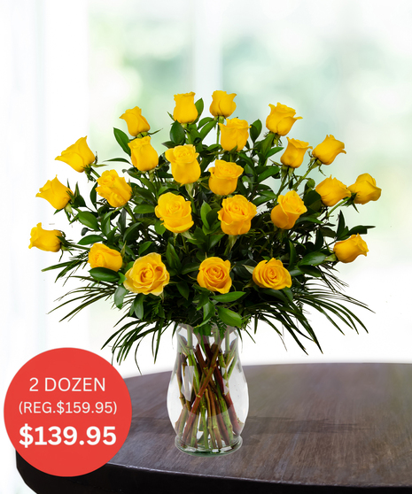 Premium yellow roses delivered baton rouge LA