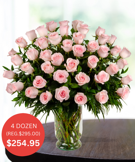 Premium pink roses delivered baton rouge (LA)