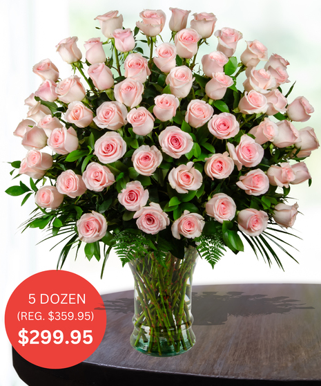 Premium pink roses delivered baton rouge (LA)
