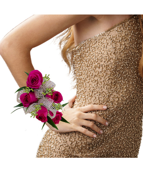 a stunning corsage