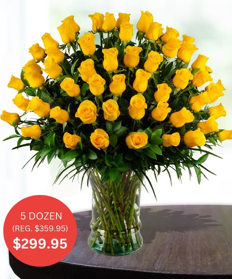 Premium yellow roses delivered baton rouge LA