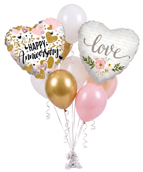 Anniversary Balloon Bouquet - May Vary Based on Availability