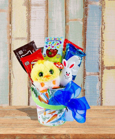 Easter basket full of candy