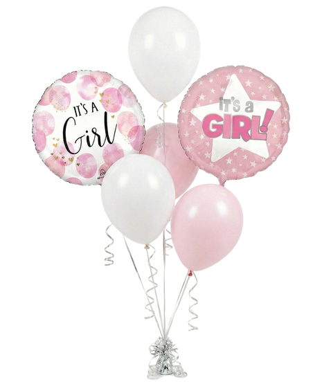 baby girl balloon bouquet delivered baton rouge LA