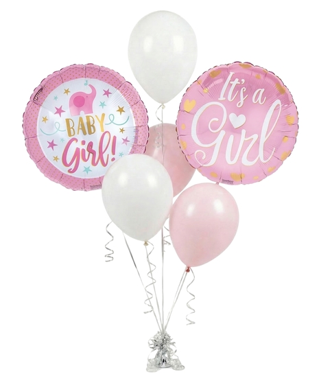 baby girl balloon bouquet delivered baton rouge LA