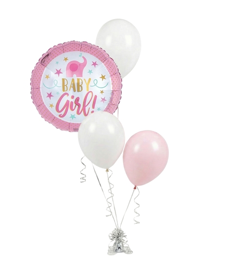 baby girl balloon bouquet delivered baton rouge LA