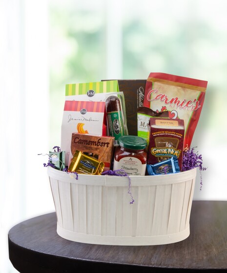 Gourmet food gift basket delivered Baton Rouge, LA