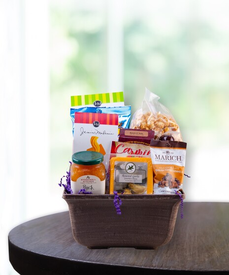 Gourmet food gift basket delivered Baton Rouge, LA