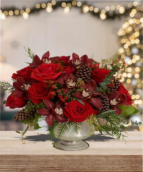 Cabernet Charm - Holiday Centerpiece