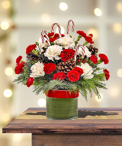 Canes & Cones Christmas Bouquet