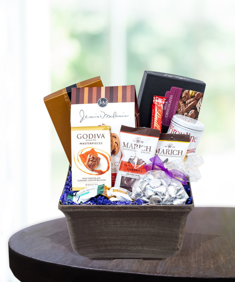 Chocolate Gift Basket delivered Baton Rouge, LA