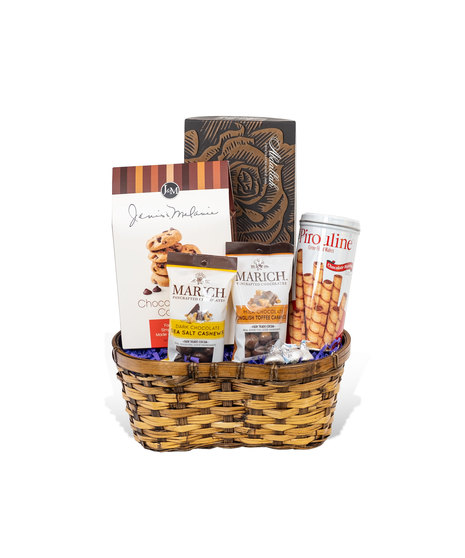 Chocolate Gift Basket delivered Baton Rouge, LA