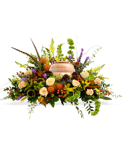 The Great Outdoors Cremation Urn Arrangement