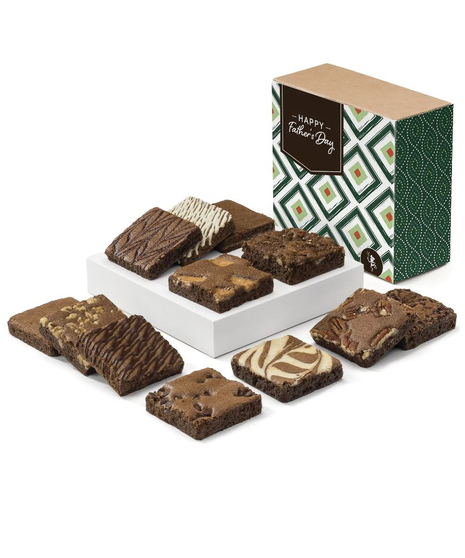 Dozen Father's Day Fairytale Brownies Direct Shipped Countrywide