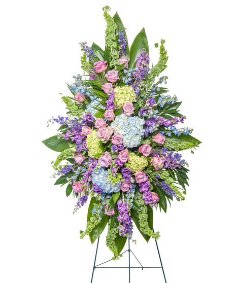 Bold Spring Mix - Traditional Funeral Stand