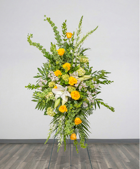 Golden Horizon - Traditional Funeral Stand