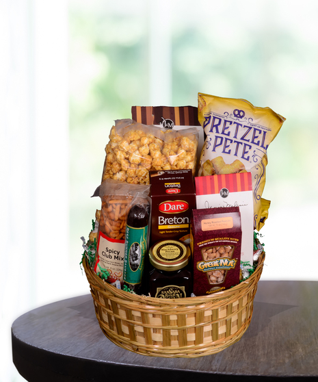 Gourmet food gift basket delivered Baton Rouge, LA