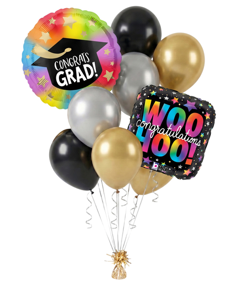 Graduation Balloon Bouquet - May Vary Based on Availability