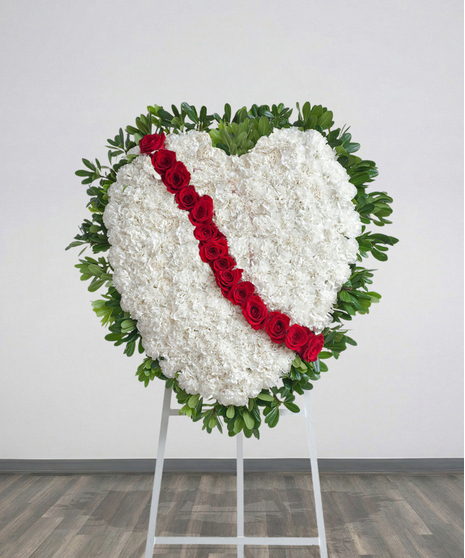 Red & White Tradition - Broken Heart Stand