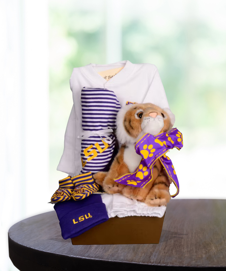 LSU Baby Basket
