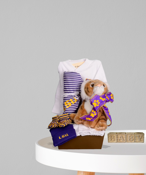 LSU Baby Basket