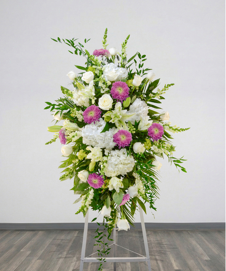 Lavender Sky - Traditional Funeral Stand