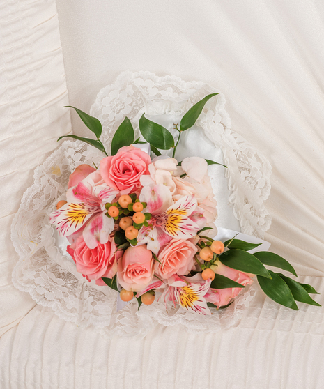 Tender Blush - Casket Lid Piece
