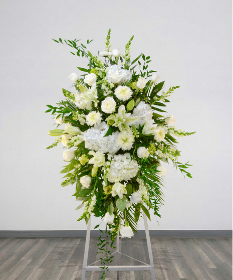Peaceful Remembrance - Traditional Funeral Stand