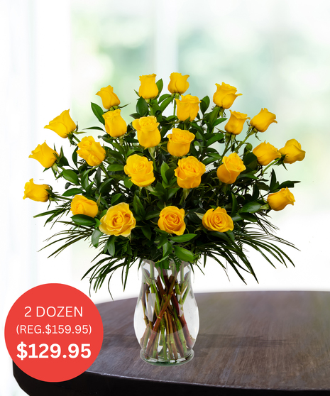 Premium yellow roses delivered baton rouge LA