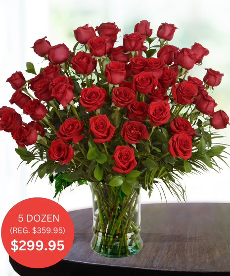 Valentine's day Long Stem Dozen Roses delivered Baton Rouge LA