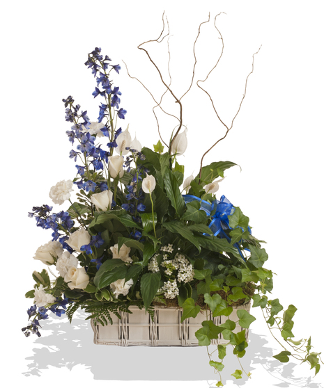 Touch of Color Garden Basket