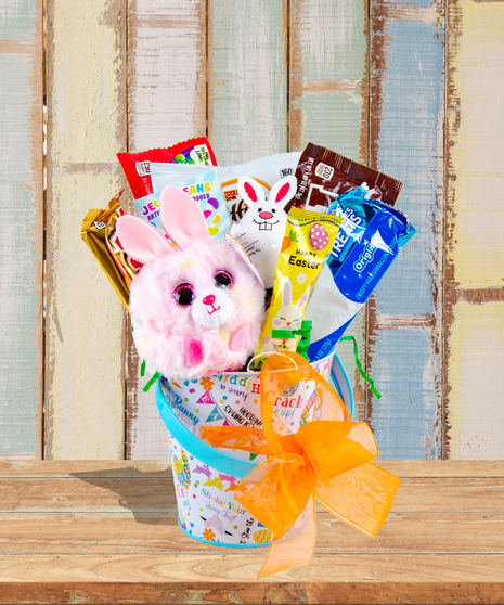 Easter basket full of candy