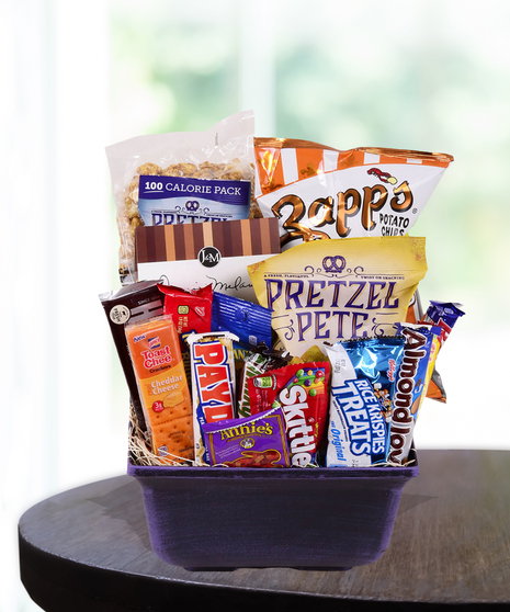 Snack Attack Gift Basket delivered in Baton Rouge, LA