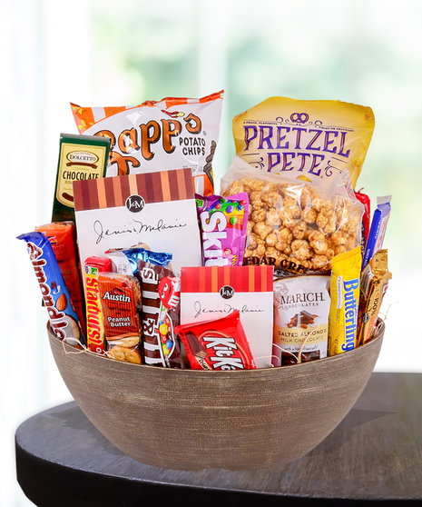 Snack Attack Gift Basket delivered in Baton Rouge, LA