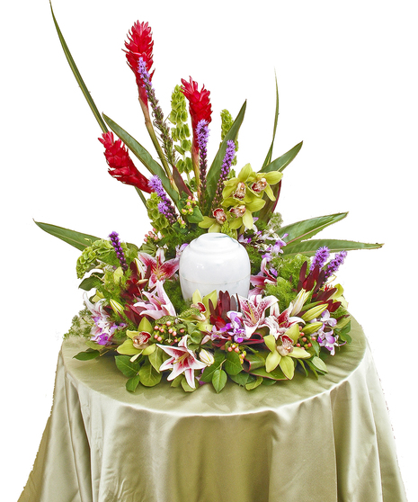Cremation Urn Wreath