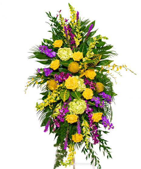Tiger Pride Funeral Stand