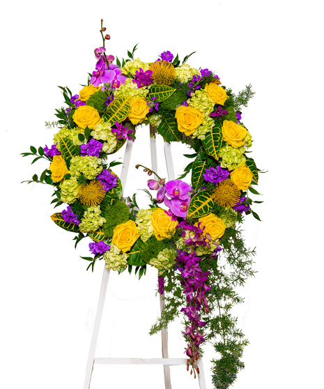Tiger Pride Standing Wreath