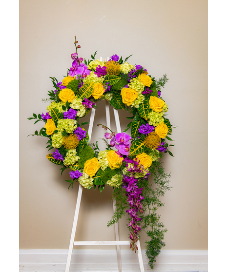 Tiger Pride - Standing Wreath