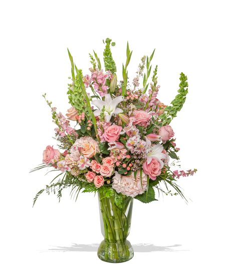 Tender Blush - Vase Arrangement