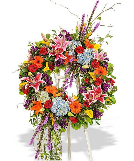 Vivid Beauty Wreath