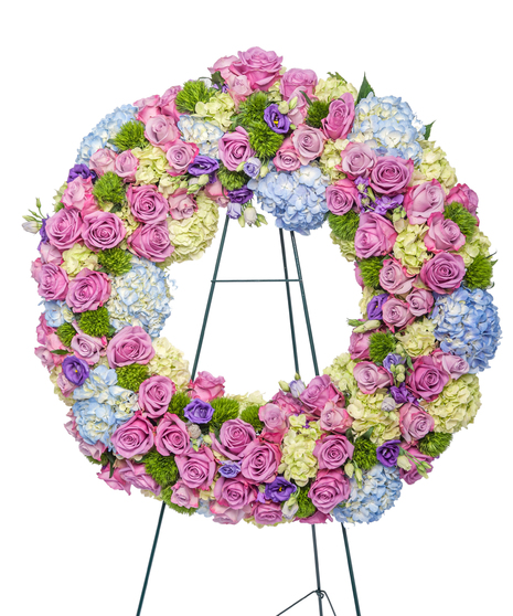 Bold Spring Mix - Wreath Stand