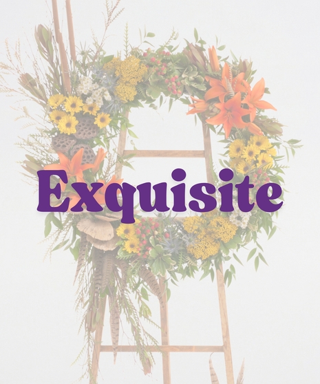 The Woodlands wreath stand delivered in Baton Rouge, LA. 